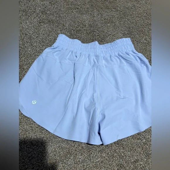 Serene Blue Lululemon Shake It Out High Rise Shorts 2.5” NWT Athletic Shorts - Picture 8 of 10